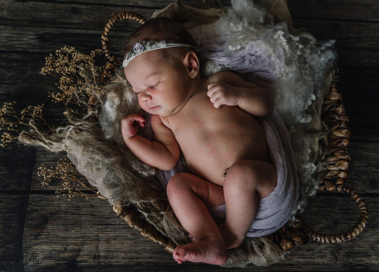 newborn baby girl boho